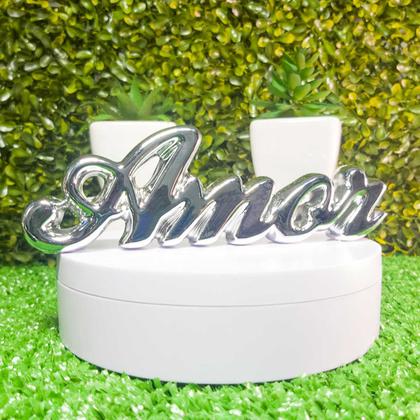 Imagem de Objeto Decorativo Mini Enfeite Mesa Cabeceira Palavra Decoração Casa Sala Quarto Rack Estante Nicho