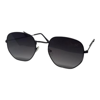 Imagem de Óculos de Sol Hexagonal Blogueira Retrô Proteção UV400