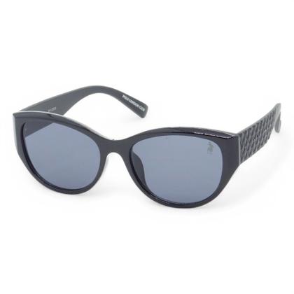 Imagem de Óculos de Sol PLC com design Clássico Gateado com Proteção UV400  Kit contém  Case Couro ECO