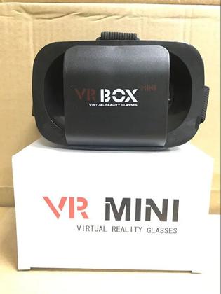 Imagem de Óculos VR Box Mini  de Realidade Virtual Compacta, Conforto Ajustável e Compatibilidade Universal para Smartphones