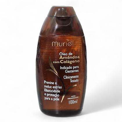 Imagem de Óleo Desodorante Corporal Amêndoa E Colágeno 100ml Muriel
