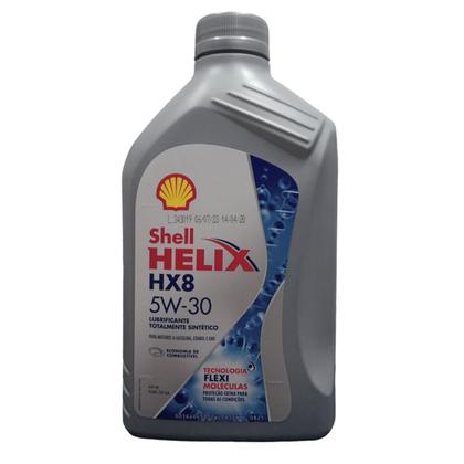 Imagem de Óleo Lubrificante do Motor Shell Helix HX8 5W30 API SP 100% Sintético 1L