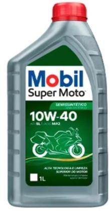 Imagem de Oleo Mobil 10w40 Mx Litro Mobil Super Moto Power Semi 10w40