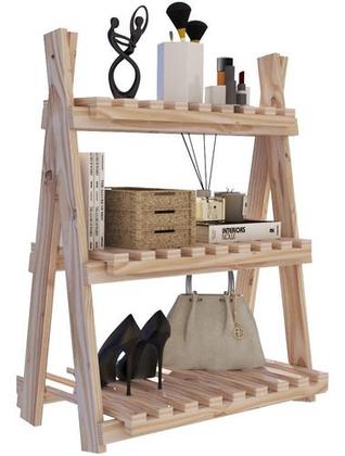 Imagem de Organizador 3 Nichos P/ Revistas Área Interna Aparador