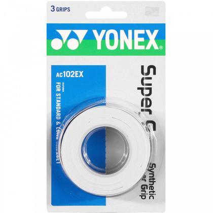 Imagem de Overgrip Yonex Super Grap Branco (Pack com 3 un.)