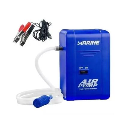 Imagem de Oxigenador Para Iscas Vivas 12v Ou A Bateria Azul Marine Sports