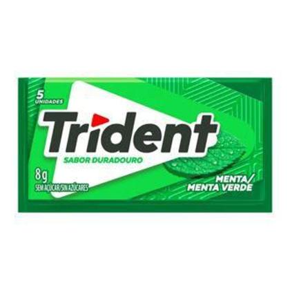 Imagem de Pack Com 21 Pacotes De Goma De Mascar Chiclete Trident Menta 8g