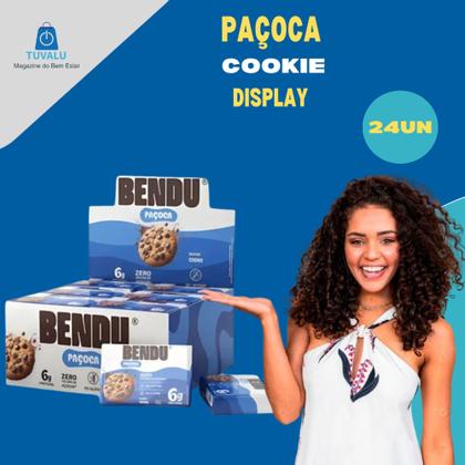 Imagem de Paçoca Cookie de Chocolate  24 Unidades (6g Proteína, Zero Lactose, Sem Açúcares)