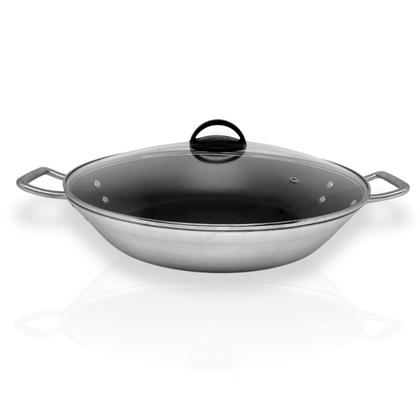 Imagem de PAELLERA PAEJA Nº 36 ANTIADERENTE COM TAMPA DE VIDRO