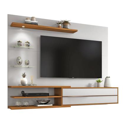 Imagem de Painel NT1115 para TV até 60 Polegadas Off White / Freijó Trend