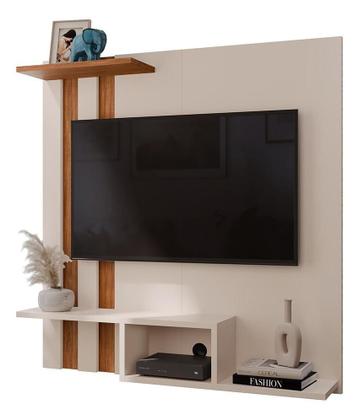 Imagem de Painel Para Tv (Smart) até 32 Polegadas Com Prateleira Quarto Sala - MakayMoveis