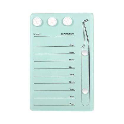 Imagem de Paleta De Cola Para Extensão De Cílios Em Placa Acrílica Para Cílios Postiços Ferramentas De