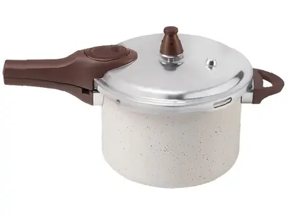 Imagem de Panela de Pressão Brinox 4,2L Bege Vanilla
