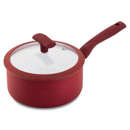 Imagem de Panela Soft Touch Hércules 20 cm com Fundo de Indução Vermelha