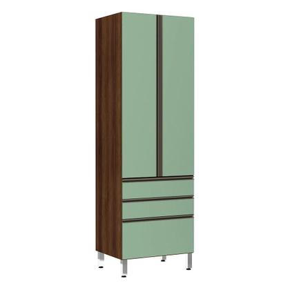 Imagem de Paneleiro 70cm 2 Portas 2 Gavetas 1 Gavetão Jade Luciane Móveis