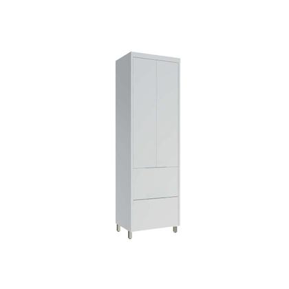 Imagem de Paneleiro de Cozinha Modulado Marquesa c/ 2 Portas e 2 Gavetas 70cm Branco - Nesher