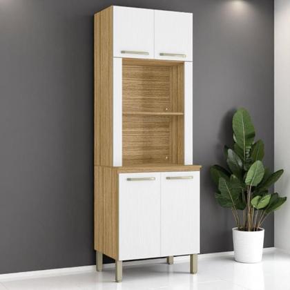 Imagem de Paneleiro Duplo Forno sem gaveteiro Ametista Freijó Supremo