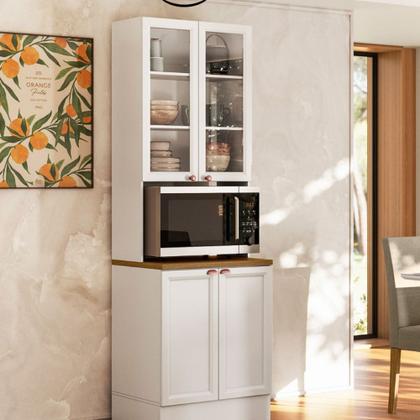 Imagem de Paneleiro Duplo Olivia 1 Nicho 4 Portas