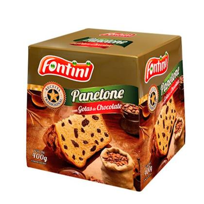 Imagem de Panetone Fontini com Gostas de Chocolate 400g