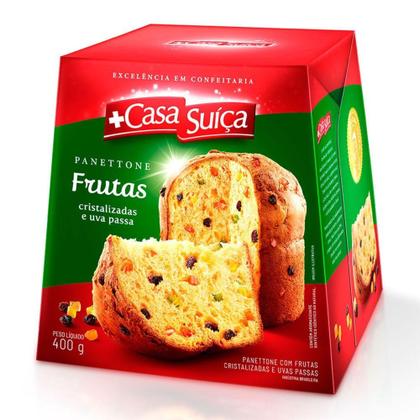 Imagem de Panettone Frutas Cristalizadas 400g - Casa Suíça