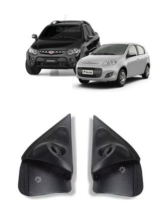 Imagem de Par Acabamento Retrovisor Interno Palio Strada Original