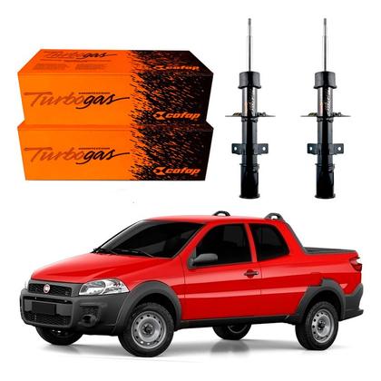 Imagem de Par Amortecedor Dianteiro Strada Evo 1.4 2011 A 2020