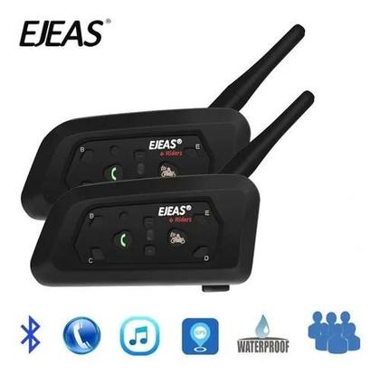 Imagem de Par Comunicador Moto Capacete Ejeas modelo V6