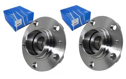 Imagem de Par Cubo Roda Traseiro Com Rolamento Abs Polo Original Skf VKBC4223