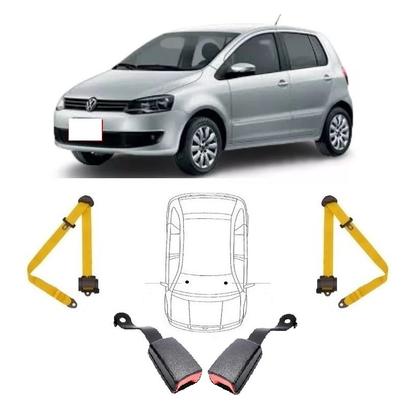 Imagem de Par de Cintos de Segurança 3 pontos Crossfox + Par de Fechos