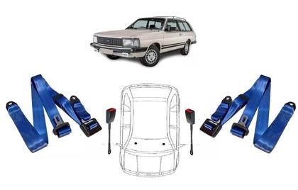 Imagem de Par de Cintos de Segurança 3 pontos Del Rey+ Par de Fechos