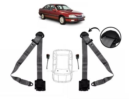 Imagem de Par de Cintos de Segurança 3 pontos Omega+ Par de Fechos