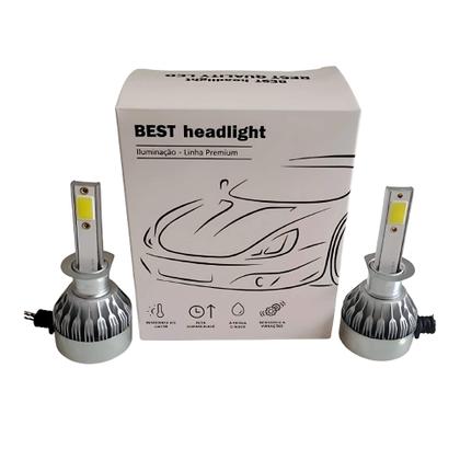 Imagem de Par de Lâmpadas Automotivas Super Led Nano Compacta Encaixe HB4 6000K Suits