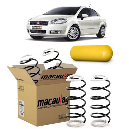 Imagem de Par De Molas Macaulay Reforçadas Gnv - Fiat Linea