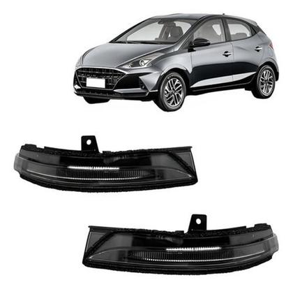 Imagem de Par Pisca Seta Retrovisor Hb20 2020 2021 2022 