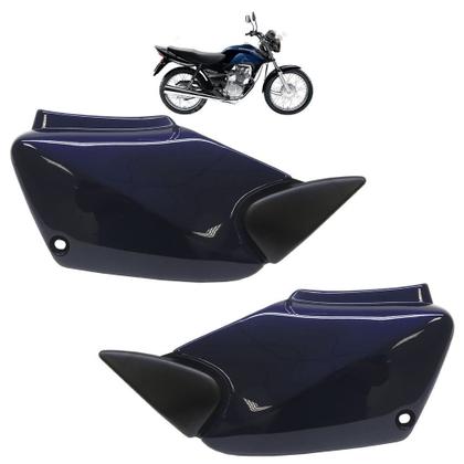 Imagem de Par Tampa Lateral CG 125 Fan 2005 A 2008