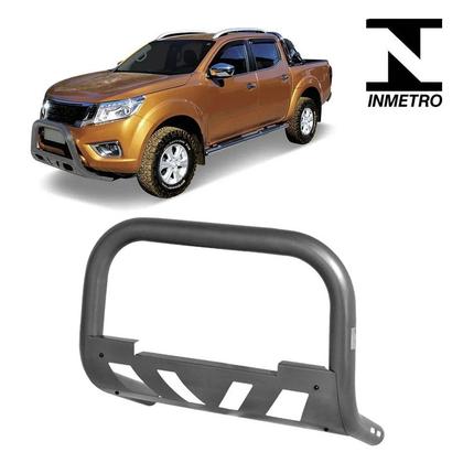 Imagem de Parachoque Quebra Mato Frontier 2017 Com Chapa Grafite