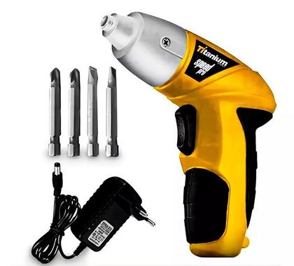 Imagem de Parafusadeira a bateria speed pro 4,8v bivolt