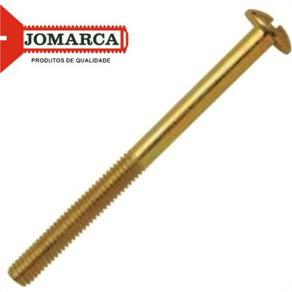 Imagem de Parafuso Para Cama Jomarca 1/4'' X 140Mm Fenda Com Porca