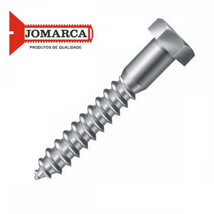 Imagem de Parafuso Sextavado Rosca Soberba Jomarca   3/16'' X 65Mm ./ Kit Com 2 Centos