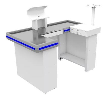 Imagem de Passador De Compras 1,50m Com Furação Checkout Flex Amapá