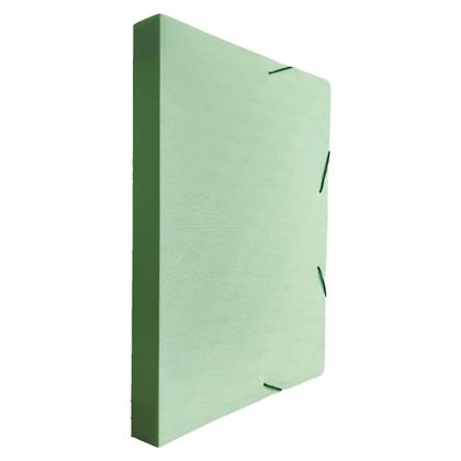 Imagem de Pasta Aba Elástica Organizadora de Papel A4 3cm Oficio Dello Escolar Escritório Arquivo e Documento