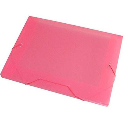 Imagem de Pasta Aba Elastica Plastica Oficio 20Mm Vermelha