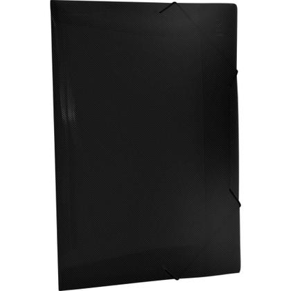 Imagem de Pasta Aba Elastica Plastica Oficio All Black