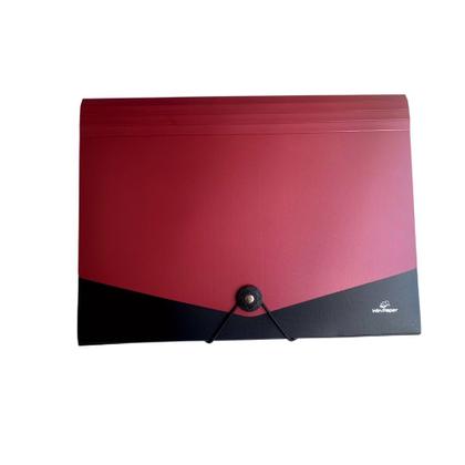 Imagem de Pasta sanfonada  A4 com Elástico e 12  Divisórias - Win Paper/ WX Gift