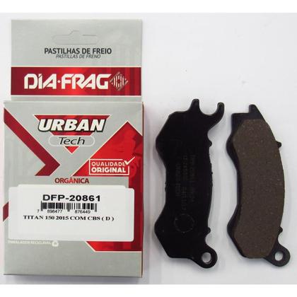Imagem de Pastilha Freio Cg 160 Titan 2015 a 2024 DFP-20861