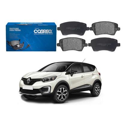Imagem de Pastilha Freio Dianteira Cobreq Captur 1.6 2017 A 2020