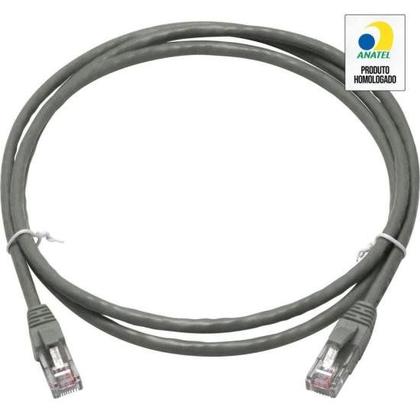 Imagem de Patch Cord CAT.5E 2,5m Cinza Nexans