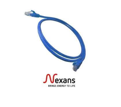 Imagem de Patch Cord Cat5e Nexans Essential 2,50 Metros Utp 4p Azul