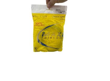 Imagem de Patch Cord Cat6 Maxi Telecom 1,5 Metros ul Anatel