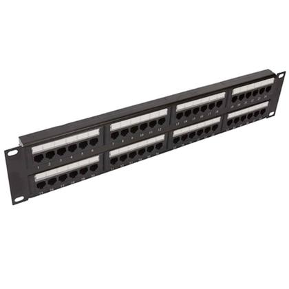 Imagem de Patch Panel 48 portas Cat 6e - Seclan WT-2178C-110-48P
